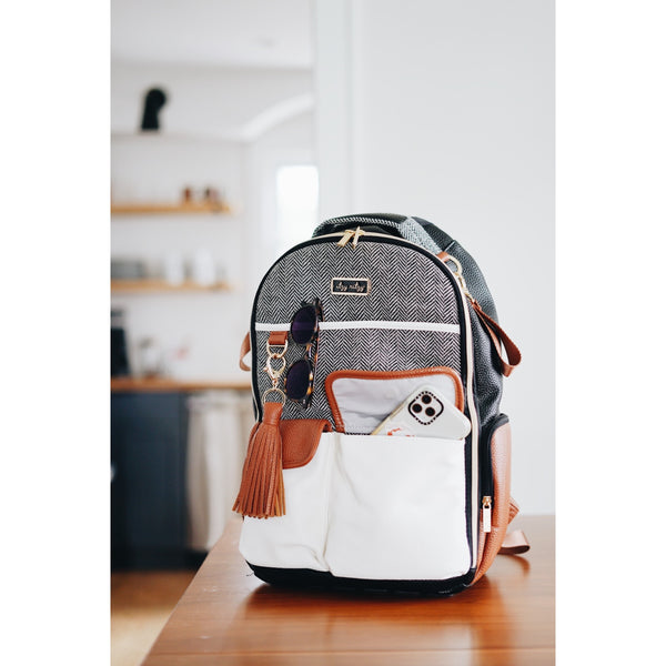 Coffee & Cream Boss Backpack™ Diaper Bag