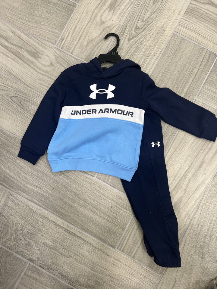 UA Light Blue and Navy Hoodie Set