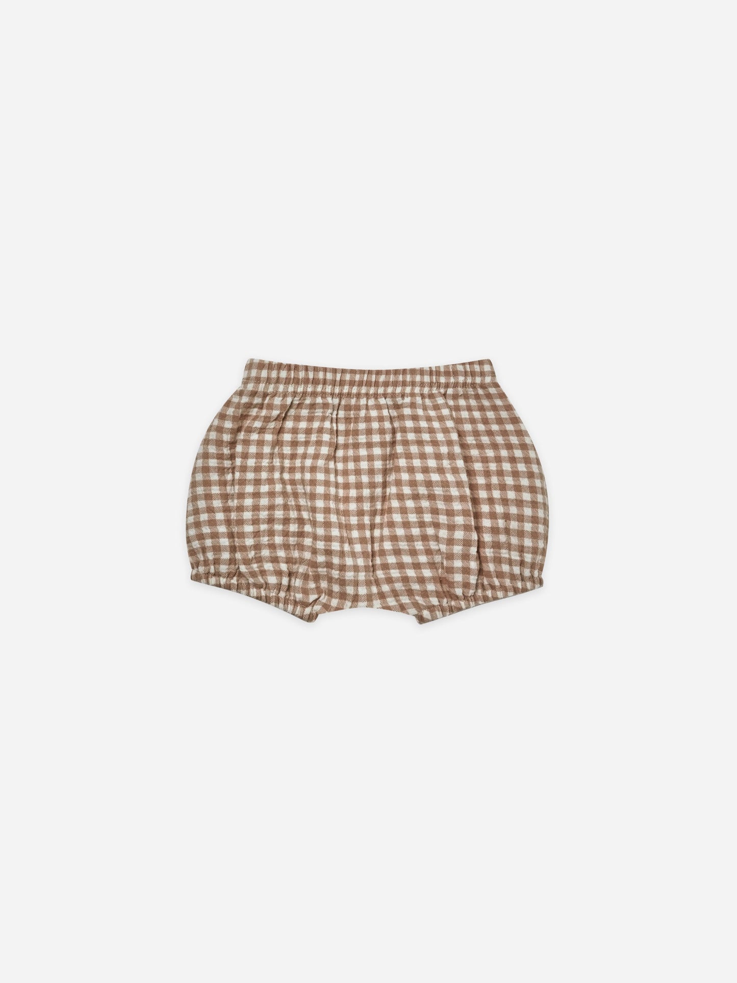Woven Bloomer - Cocoa Gingham