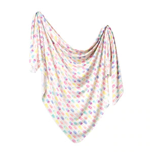 Summer Knit Swaddle Blanket