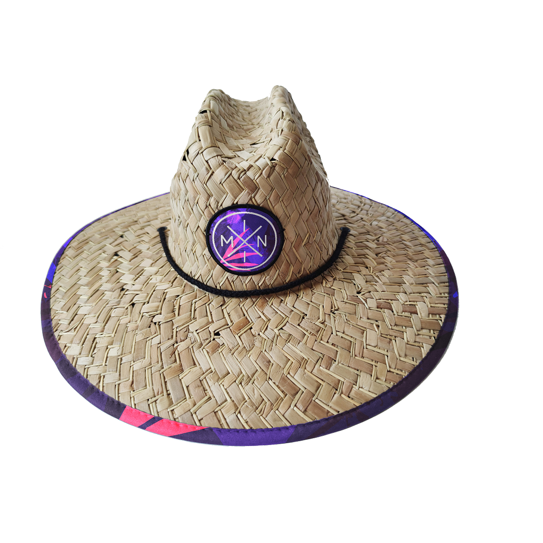 Mini X Lifeguard Hat - Purple Palms
