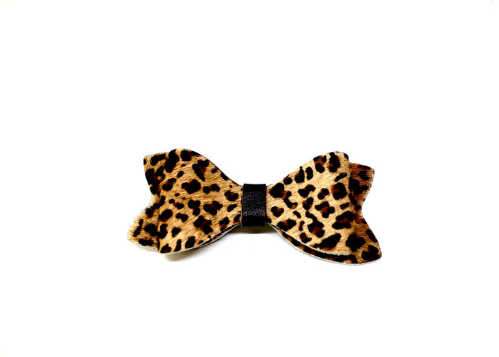 Ivory Leopard Bow