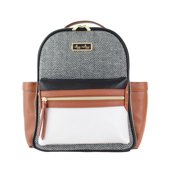 Coffee & Cream Itzy Mini™ Diaper Bag Backpack